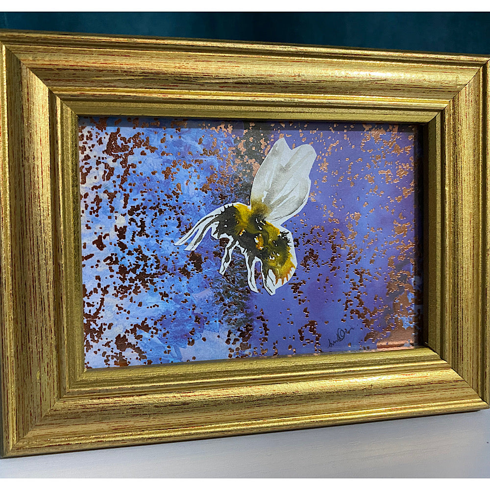 Bee original art (framed).