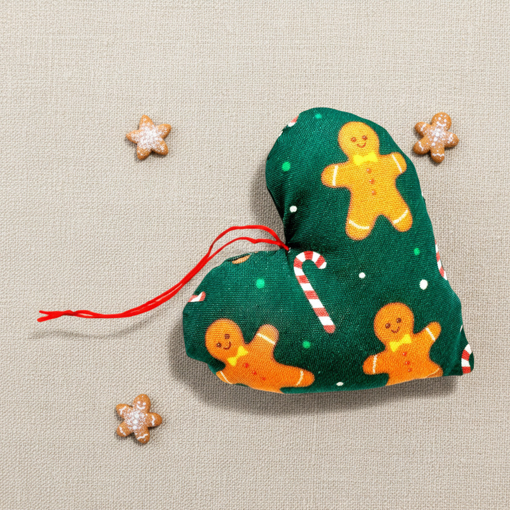Gingerbread man Christmas tree decoration.