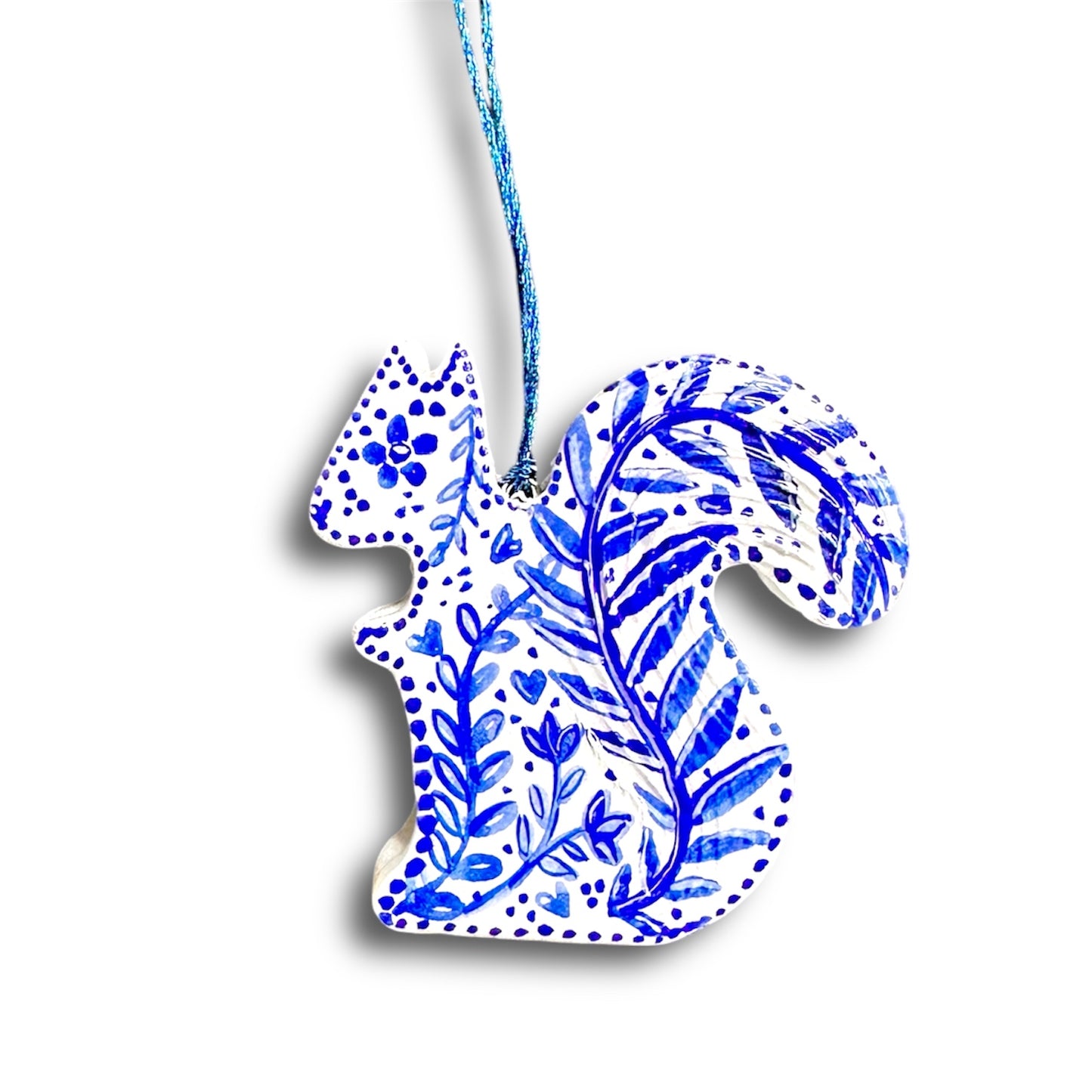 Woodland folk art animal decor - squirrel.