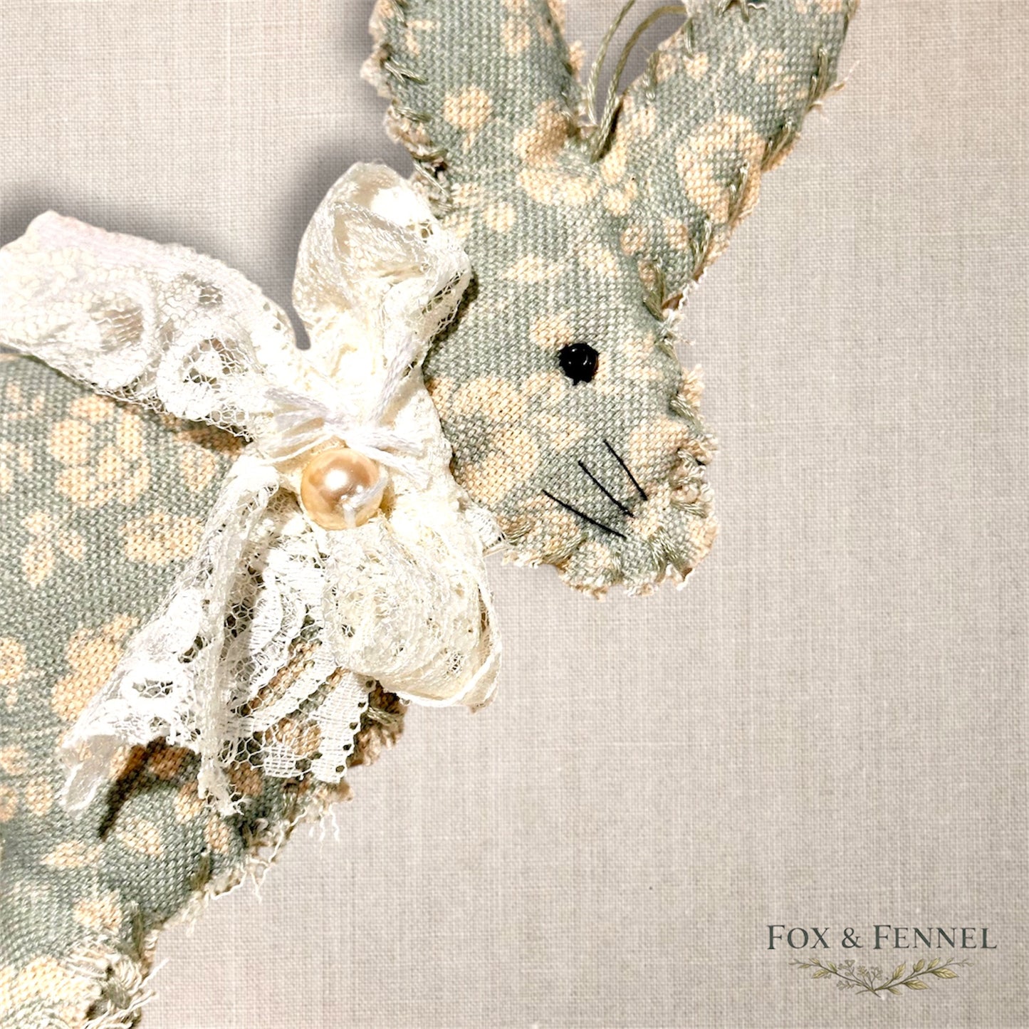 Easter bunny-spring hanging decor.