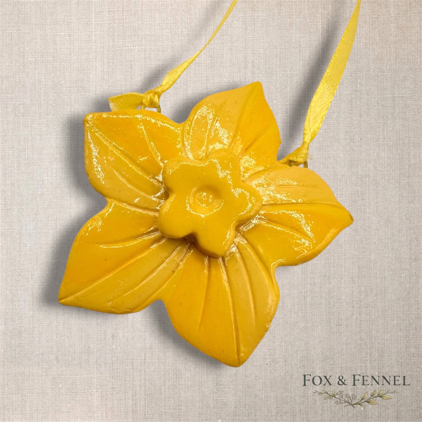 Daffodil ornament.