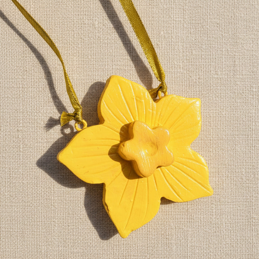 Daffodil ornament.