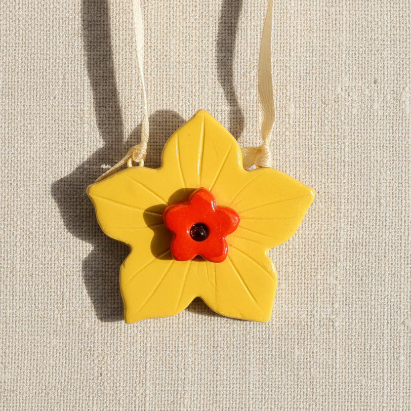 Daffodil ornament.