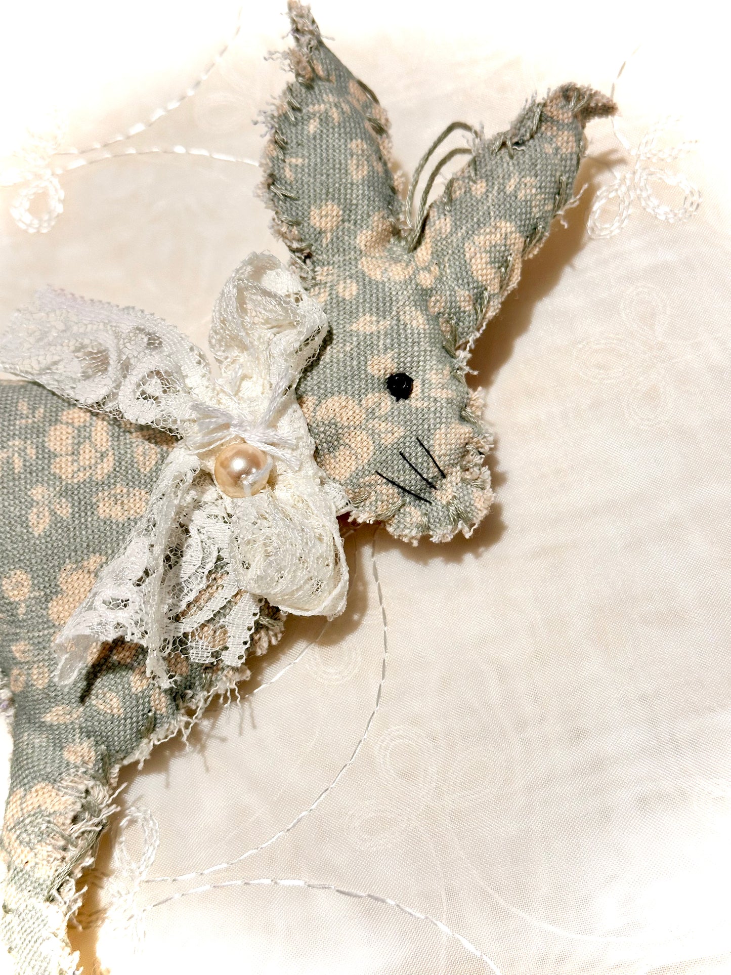 Easter bunny-spring hanging decor.