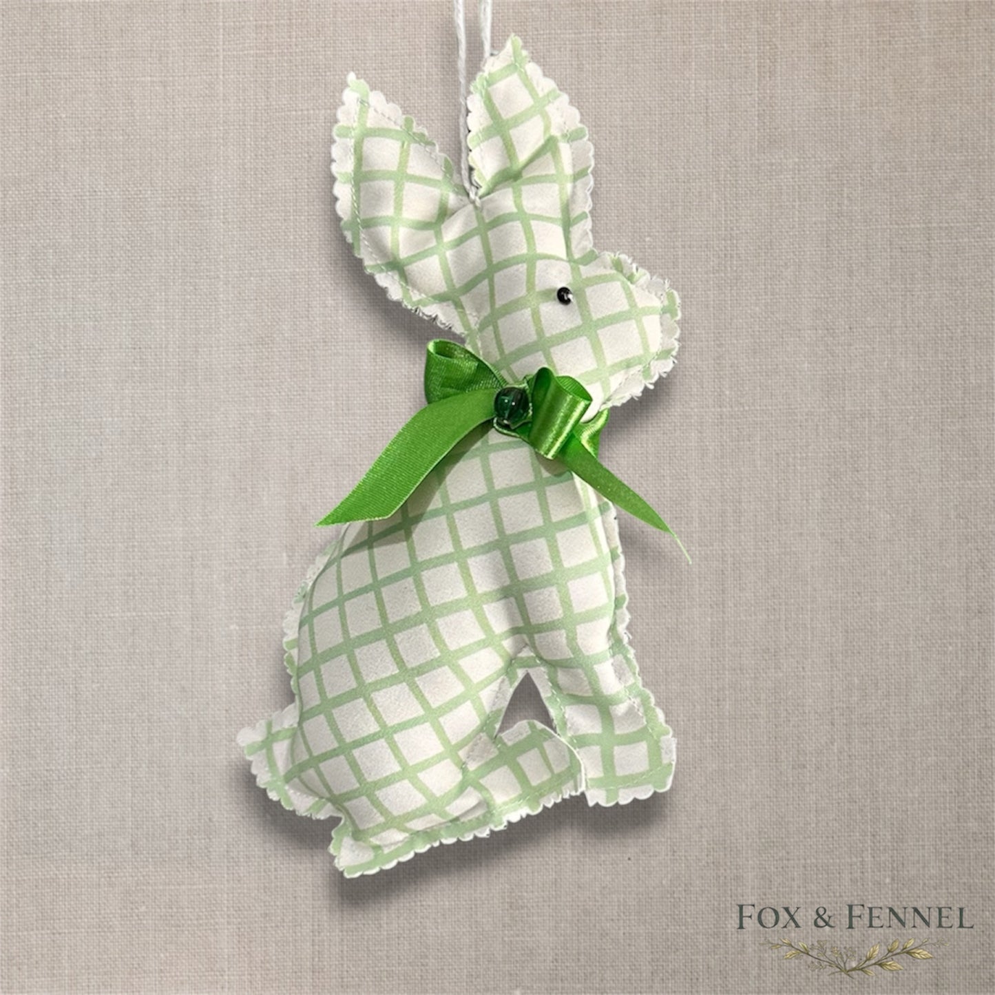 Spring-Easter bunny decor.