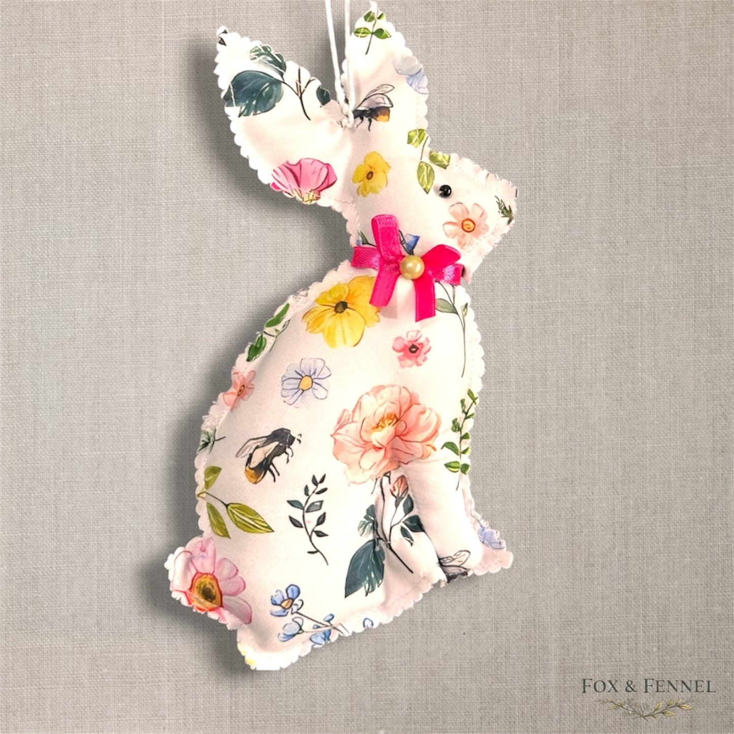 Spring-Easter bunny decor.