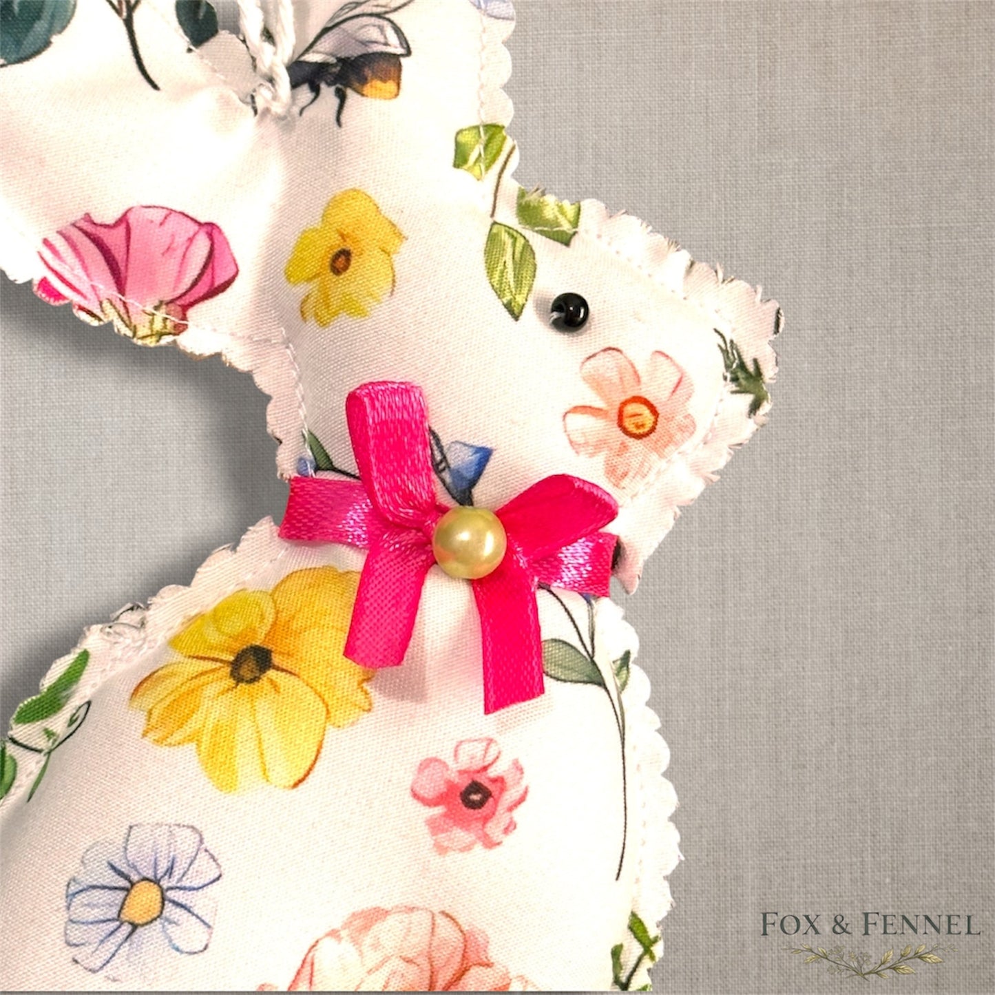 Spring-Easter bunny decor.