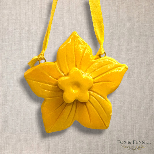 Daffodil ornament.