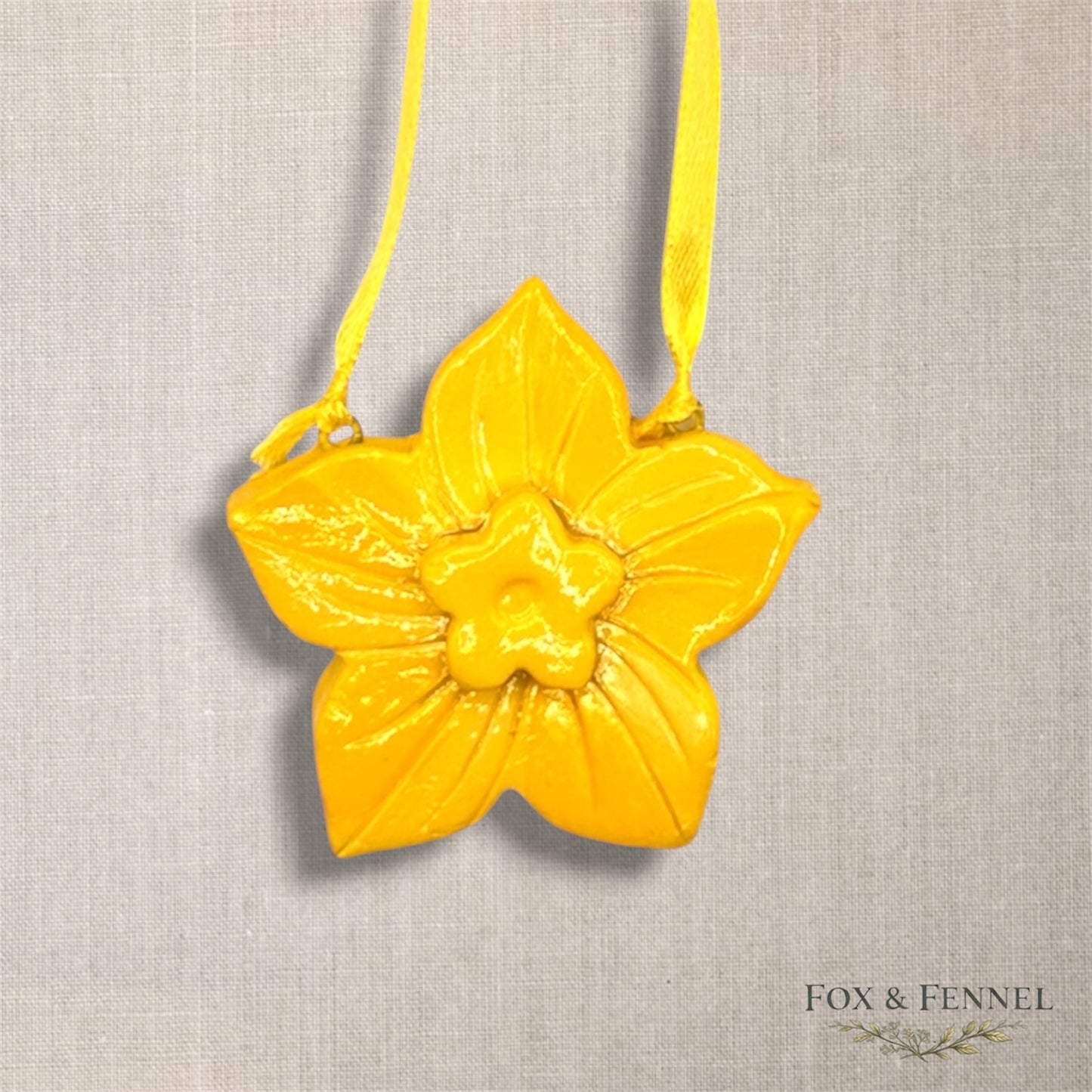 Daffodil ornament.